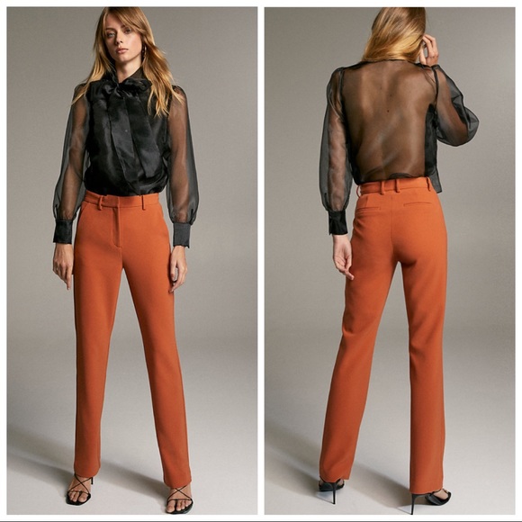 Babaton Aritzia Black Noir Gaudi Trouser Pants - Picture 11 of 11